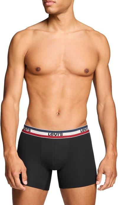 Pack of 4 men's Levis REPEAT LOGO SPW BOXER boxer shorts underwear pants