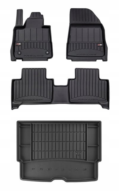 Frogum ProLine Volvo EX30 – Mattenset + Kofferbakmat – Perfecte pasvorm – Geurloos TPE – Versterkte bescherming