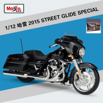 Maisto 1:12 Harley Davidson Cvo Tri Glide Legering Klassiek Straatmotorfiets Model Diecast Vrijetijdsmotorfiets Model Kinderen Cadeaus