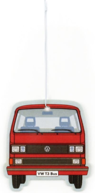 BRISA VW Collection - Volkswagen T3 Bulli Bus luchtverfrisser, geurdispenser, geurboom voor de auto (Vanille)