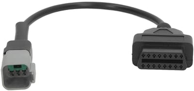 Dailygoody - 6 Pin Naar 16 Pin OBD2 Diagnose Scanner Kabel Adapter - Vervangingskabel voor Motorfietsen - Hoogwaardige Kwaliteit