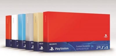 Sony PlayStation 4 Faceplate - Neon Orange - PS4