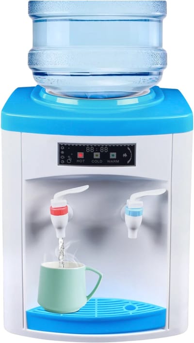 Paco Goederen® Waterdispenser - waterkoeler- met bovenlader - koudwaterkoelerdispenser