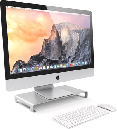 Satechi Slim Aluminium Monitor Stand - Silver