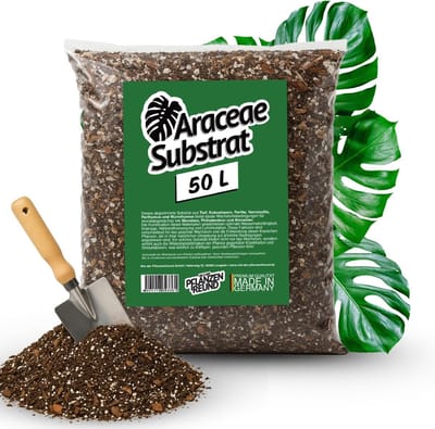Plantaardige Aarde - Voedzame Grond - Binnenplanten Verzorgen - Speciaal Araceae Mengsel - 50 Liter