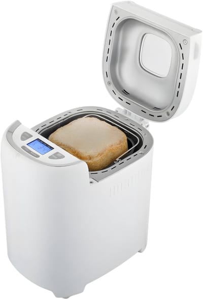 AHD® Broodbakmachine - Broodbakmachines - Broodsnijmachine - Wit - 30cm x 24cm x 30cm