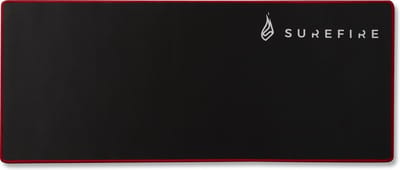Surefire Gaming Silent Flight 680 Gaming muismat Zwart/rood