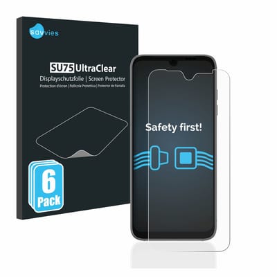 Savvies - Screenprotector voor Fairphone 4 - Folie Beschermfolie transparant 6 Stuks