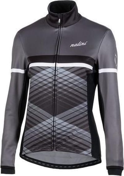 Nalini AHW ws Lady Jacket  Fietsjack - Dames - Maat S - grijs/zwart/wit