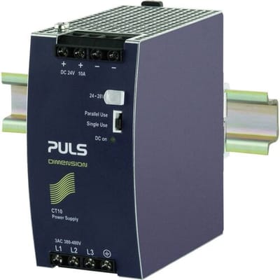 PULS CT10.241 DIN-rail netvoeding 24 V/DC 10 A 240 W Aantal uitgangen:1 x Inhoud 1 stuk(s)