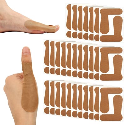 Dailygoods - 30 Stuks Duimondersteuningstape voor Gewrichtsondersteuning