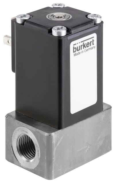 Magneetventiel G1/4'' NC RVS FKM -1-3.5bar/-15-51psi 24VDC 2873 239082