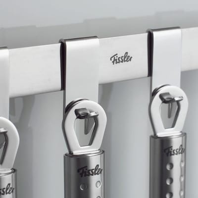 magic / roestvrij stalen spaghettilifter, pastalepel, met afvoergat, gepolijst - vaatwasmachinebestendig