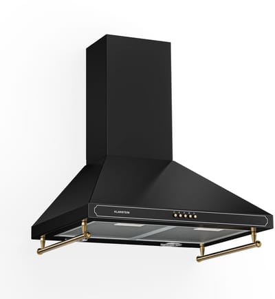 Klarstein Afzuigkap Voor De Keuken, Afzuigkap 60 cm, Recirculatie/Afvoer Afzuigkap, Afzuigkap Met Vaatwasserbestendig Filter, Stille Afzuigkappen, Afzuiging Met 630 m³/h Luchtstroom,5 m³/u 48 cm - voor Keuken - Vetfilter - Dampkap