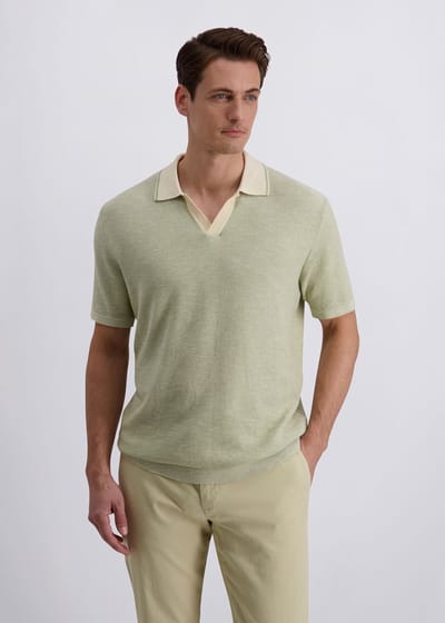 pierre cardin poloshirt met moderne pasvorm