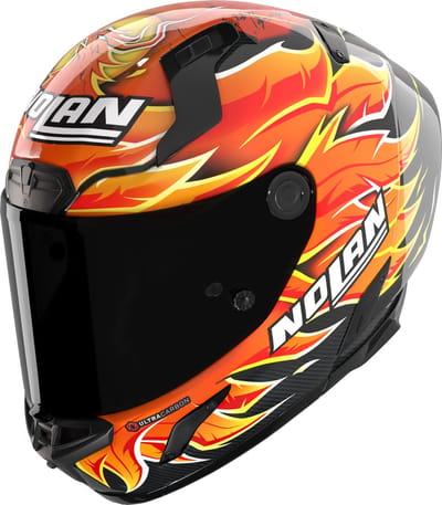Nolan X-804 RS Ultra Carbon Replica Iannone Helm -