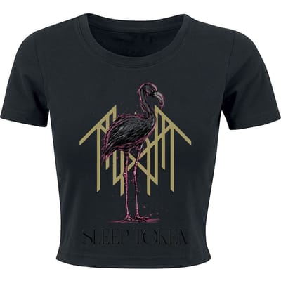 Sleep Token T-shirt - Flamingo - S tot 3XL - voor Vrouwen - zwart