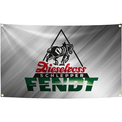 90X150Cm Duitse Landbouwmachines F-Fendts Vlag Wandkleed Polyester Digitale Print Banner Voor Garage Wandkunst Decoratie 60x90cm24x35in