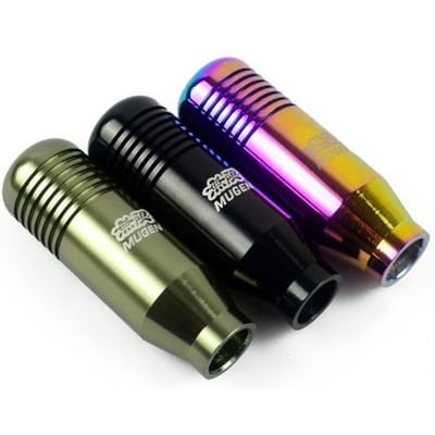Racing Mugen Pookknop Pookknoppen voor Honda Acura M10x1.5 Zwart Neo Chroom Titanium 8.5CM grijs
