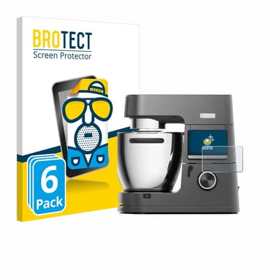 BROTECT - Screenprotector voor Kenwood Cooking Chef KCL96.004DG - Folie Beschermfolie matte 6 Stuks