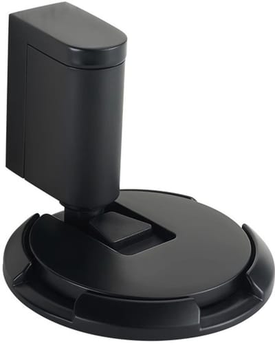 Mechanische Deurhouder - Deurstopper Vloer - Muren Beveiligen - Schadevrije Installatie - 14 cm Hoogte - Zwart