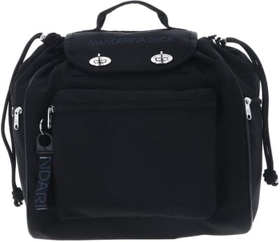 MANDARINA DUCK vrijetijdsrugzak rugzak MD20 Backpack Utility Black zwart