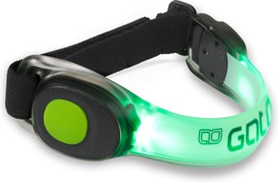 GATO - neon led arm light - Reflectiearmband - Groen
