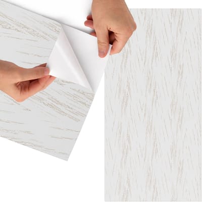 Tulup Meubelfolie - Subtiele textuur Plakfolie Meubels - 75x150 cm - Beige Meubelfolie - Wrapfolie Keuken - Minimalist Meubelfolie - Decoratiefolie - Tafeldecoratie - Achtergronden en patronen