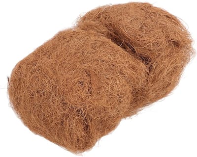 Kokosvezel Nestmateriaal - Vogelbeddengoed Warm - Nestbouw Vogels - Stofvrij Natuurlijk Materiaal - Kleine Stukken - Bruin