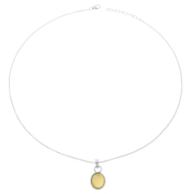 Orphelia Dames 925 Sterling Zilveren Ketting met Hanger - Zilver ZH-6040/2