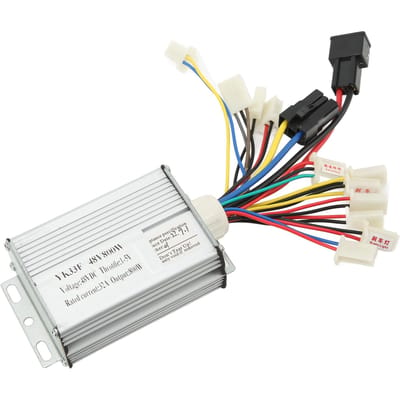 48V 800W Elektrische Scooter Geborstelde Controller Stabiele Snelheid Elektrische Fiets Borstelmotor Controller white