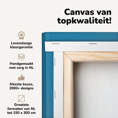 Canvas schilderij 150x100 cm - Wanddecoratie Een cartoon illustratie van een wereldkaart met dieren - Muurdecoratie woonkamer - Slaapkamer decoratie - Kamer accessoires - Schilderijen op canvas