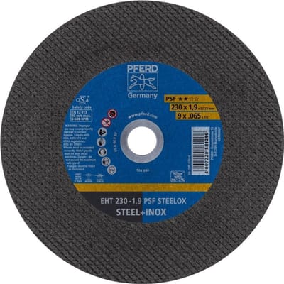 Slijpschijven voor staal en roestvrij staal | 230 x 1,9 mm | Set van 5 stuks