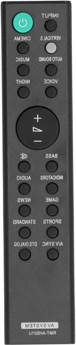 Vervangende afstandsbediening voor Soundbar - Compatibel met HT-X8500 - Universele afstandsbediening voor audioapparatuur