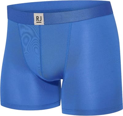 RJ Pure Color Heren Boxershort Blauw M