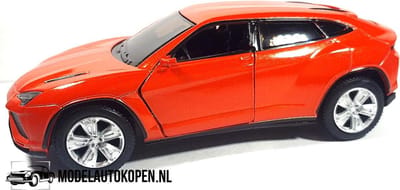 Lamborghini Urus (Oranje) (10 cm) 1/43 Kinsmart - Modelauto - Schaalmodel - Model auto - Miniatuurauto - Miniatuur autos