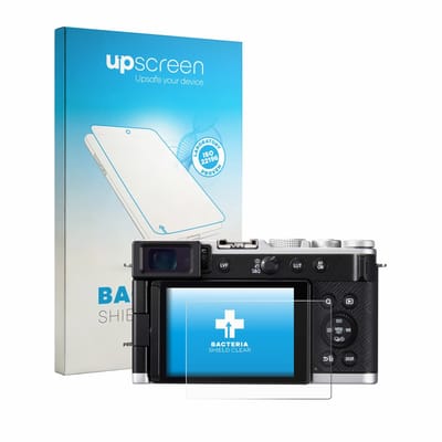 upscreen - Screenprotector voor Panasonic Lumix DC-L10 - Folie Beschermfolie transparant antibacterieel
