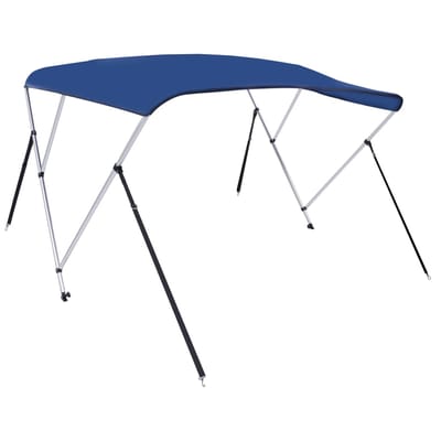 vidaXL - Biminitop - 3-boogs - 183x180x137 - cm - blauw