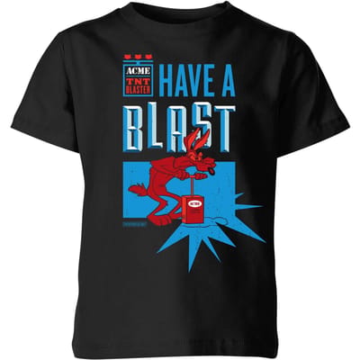 Looney Tunes ACME Have A Blast Kids' T-Shirt - Black - 98/104 (3-4 jaar)