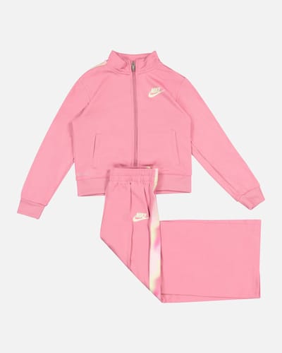 Nike 2-Piece - Trainingspak - Maat 74 - Roze Wit - Trainingspak - Training - Dames Trainingspak voor Vrouwen