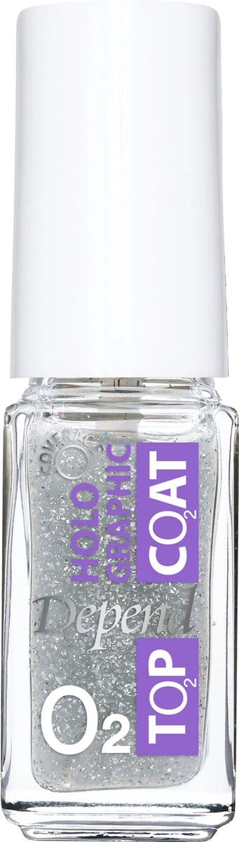 Depend O2| Nailpolish|Topcoat HoloGraphic|Glitters| 726|
