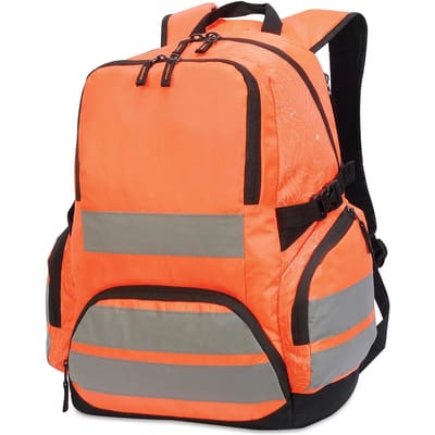 London Hi-Vis Backpack  - Hi-Vis Orange - One Size - Shugon