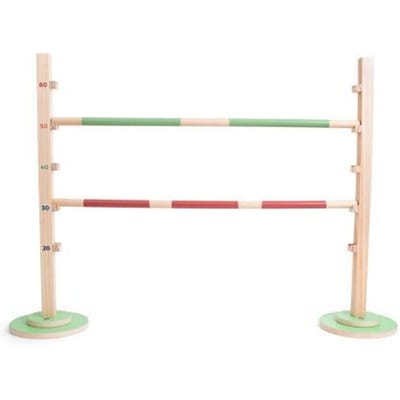 Buitenspeel BS Toys Houten Jump Hurdle Spellen voor Spellen voor Spellen voor Spellen voor Spellen voor Spellen voor buiten