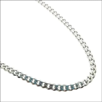 Aramat Jewels | Halskettingen | Zilverkleurige Gourmet Ketting Staal – Trendy Unisex Schakelketting RVS | | | |4mm | Staal | Volwassenen | Verkleurd niet