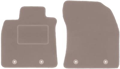 Beige voormatten voor: Toyota Avensis III T27 stationwagen, liftback, sedan (2009-2018)