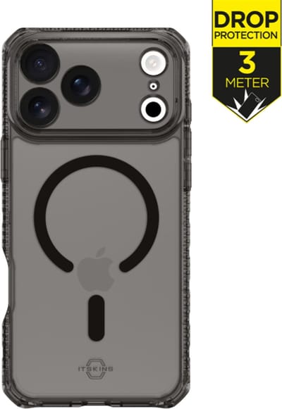 ITSKINS Level 2 HybridMagFrost_R for Apple iPhone 17 Pro Max/18 Pro Max Black