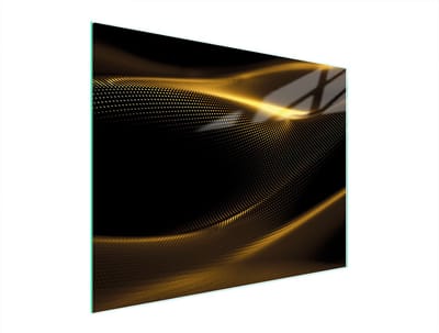 TMK ArtDeko Serie - Snijplank - 52x40cm - Goud - Geharde Glas