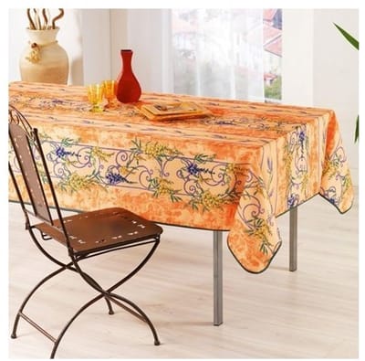 Provençaals Rechthoekig Vlekbestendig Tafelkleed Wisteria 100% Polyester