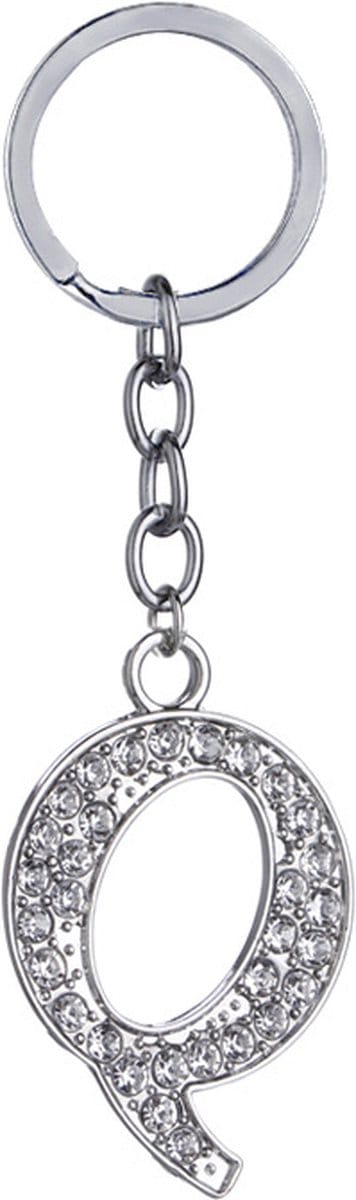 Bixorp Sleutelhanger met Letter Q - Best Friends BFF Cadeau voor haar / hem