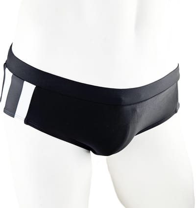 BamBella ® - Zwembroek - Maat L/XL - zwemshorts - zwart short kort man mannen heren